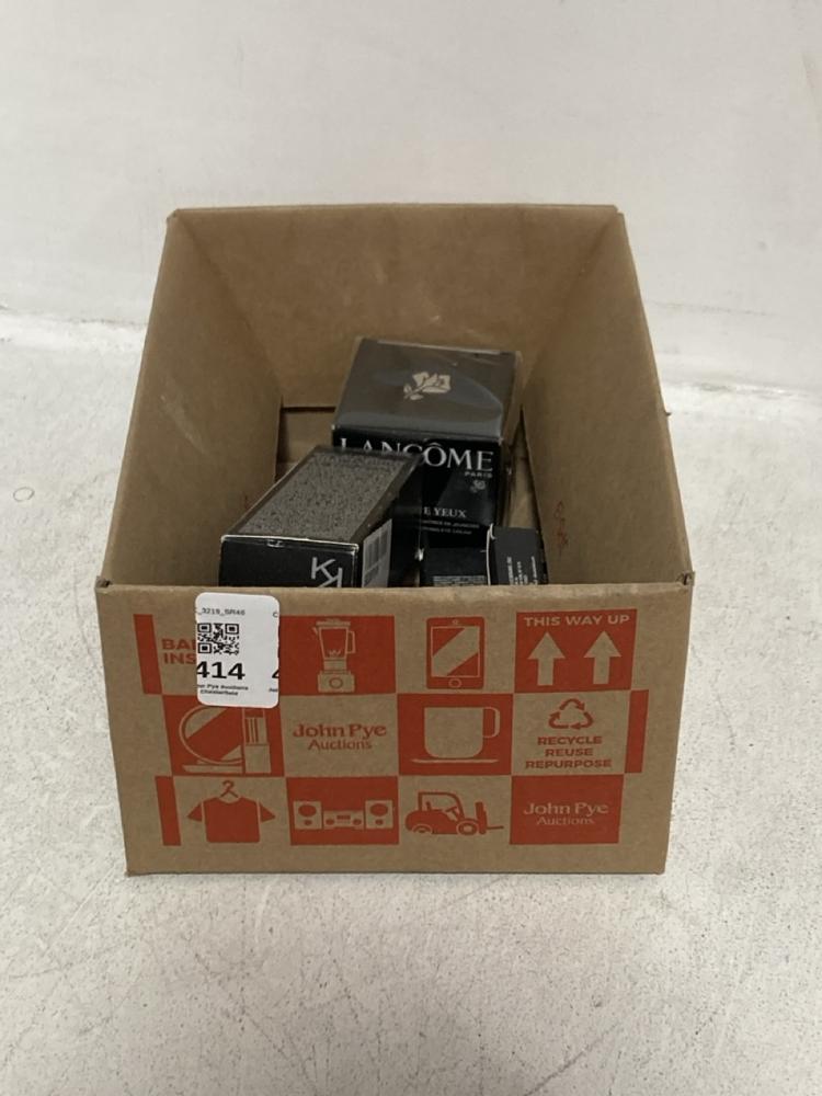 Lot 414  
            Chesterfield SR46 - Parcel Delivery Only 

                
QTY OF ASSORTED BEAUTY PRODUCTS TO INCLUDE KIKO INSTA TINTED MOISTURISER 30ML IN ...