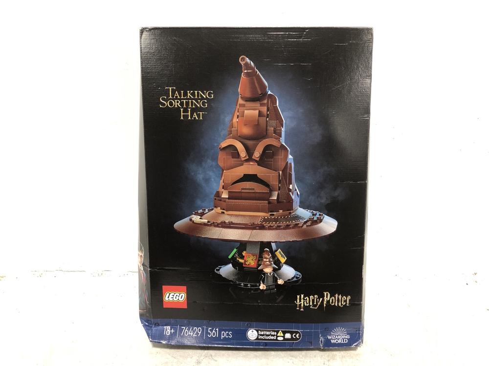 Lot 541  
            Chesterfield SR46 - Parcel Delivery Only 

                
LEGO 76429 561-PCS HARRY POTTER TALKING SORTING HAT SET (LOCATION: D4)