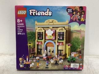 Lot 542  
            Chesterfield SR46 - Parcel Delivery Only 

                
LEGO 42655 896-PCS RESTAURANT & COOKING SCHOOL (LOCATION: D4)
