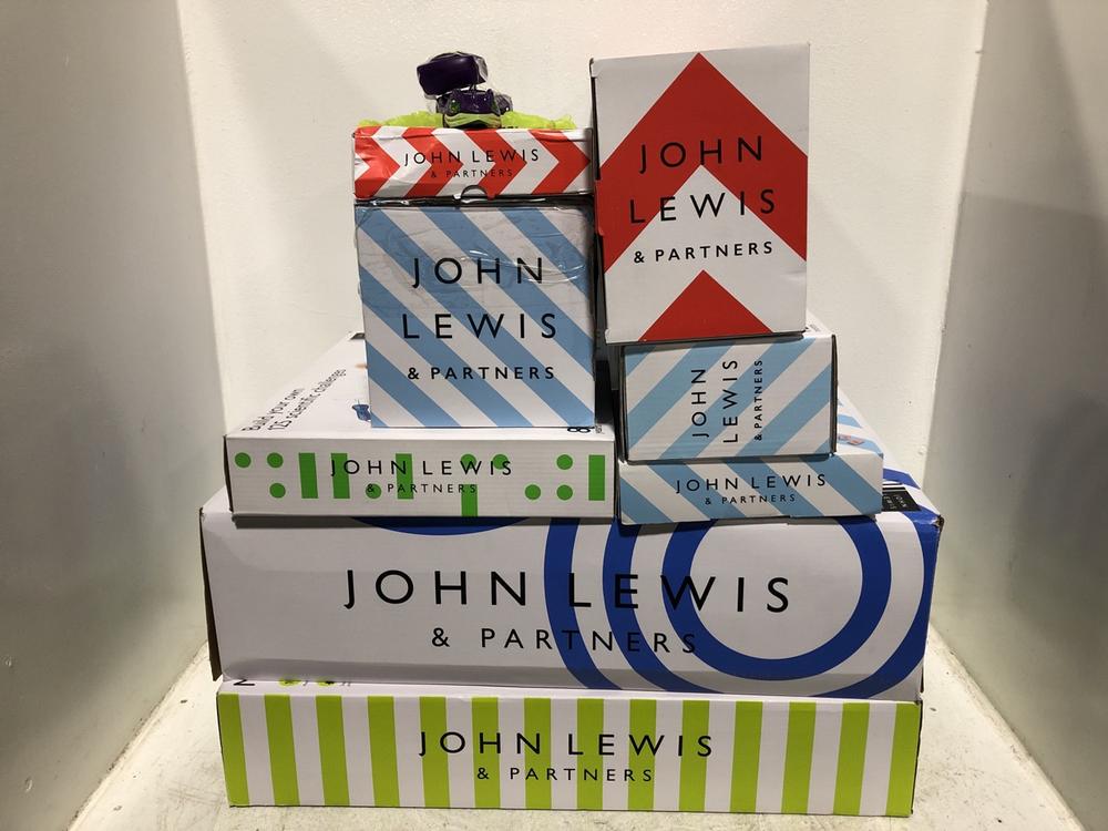 Lot 548  
            Chesterfield SR46 - Parcel Delivery Only 

                
QTY OF ASSORTED JOHN LEWIS KIDS TOYS TO INCLUDE RECYCLING TRUCK (LOCATION: D4)