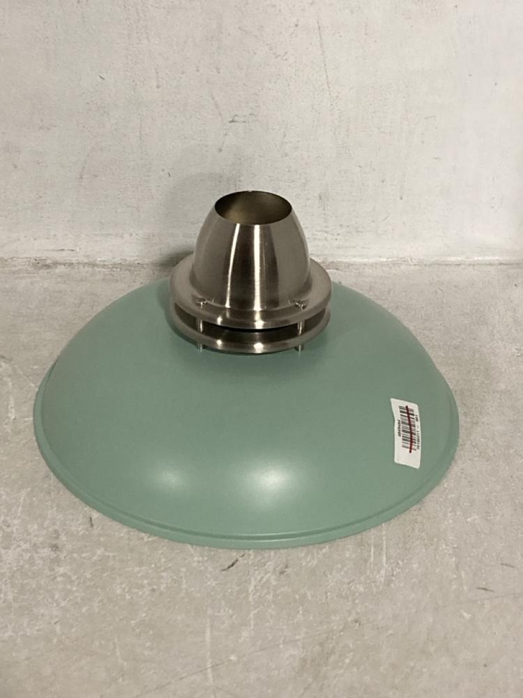 Lot 671  
            Chesterfield SR46 - Parcel Delivery Only 

                
POMEGRANATE 40CM LIGHT SHADE TO INCLUDE PEACOCK LIGHT SHADE IN GREEN & WHITE (LOC...