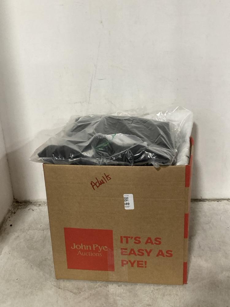 Lot 689  
            Chesterfield SR46 - Parcel Delivery Only 

                
QTY OF ASSORTED ADULTS CLOTHING TO INCLUDE TAYLOR PONTE DRESS IN BLACK - UK SIZE ...