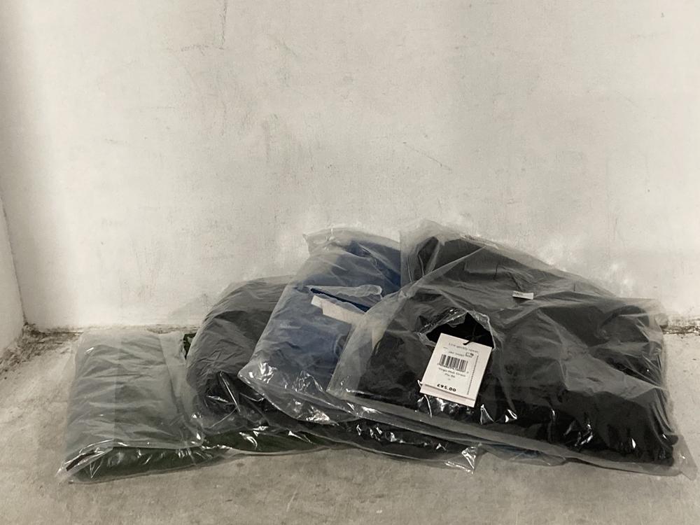 Lot 702  
            Chesterfield SR46 - Parcel Delivery Only 

                
4 X ASSORTED ADULTS CLOTHING TO INCLUDE VIRGO MIDI DRESS IN PLAIN BLACK - UK SIZE...