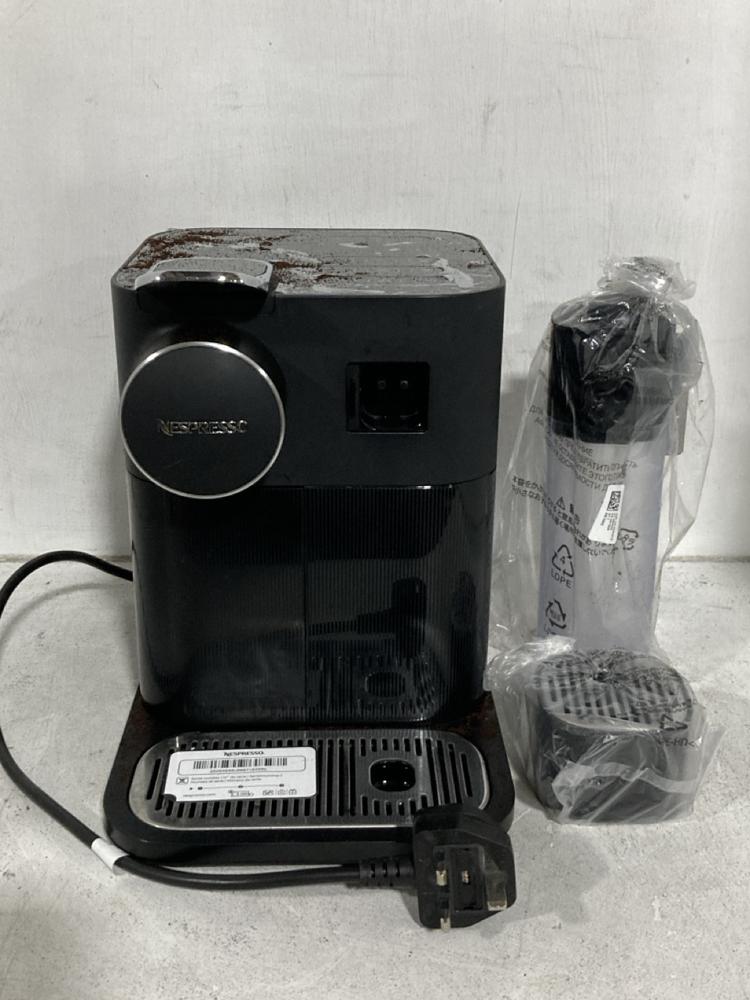 Lot 742  
            Chesterfield SR46 - Parcel Delivery Only 

                
DELONGHI NESPRESSO GRAN LATTISSIMA COFFEE MACHINE IN BLACK - ORIGINAL RRP £359 (L...