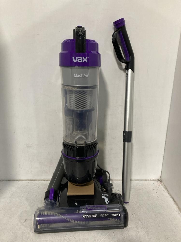 Lot 752  
            Chesterfield SR46 - Parcel Delivery Only 

                
VAX UCA1GEV1 MACH AIR UPRIGHT VACUUM (LOCATION: B4)
