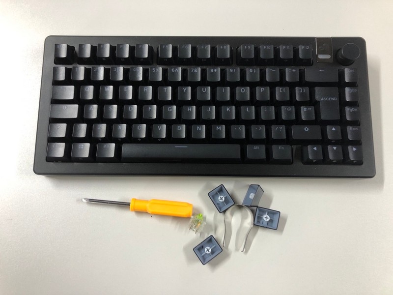 Lot 12  
            Nottingham SR1 - Delivery Only 

                
GLORIOUS GMMK 3 PRO CUSTOMIZABLE MECHANICAL GAMING KEYBOARD - BLACK - ORIGINAL RR...