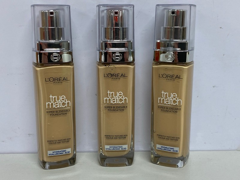 Lot 131  
            Nottingham SR1 - Delivery Only 

                
BOX OF LOREAL PARIS TRUE MATCH SUPER-BLENDABLE FOUNDATION (30ML)
