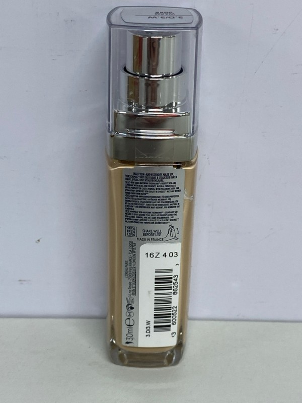 Lot 137  
            Nottingham SR1 - Delivery Only 

                
BOX OF LOREAL PARIS TRUE MATCH SUPER-BLENDABLE FOUNDATION (30ML)