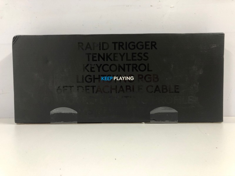 Lot 14  
            Nottingham SR1 - Delivery Only 

                
LOGITECH PRO X TKL RAPID GAMING KEYBOARD - BLACK - ORIGINAL RRP - £149.99