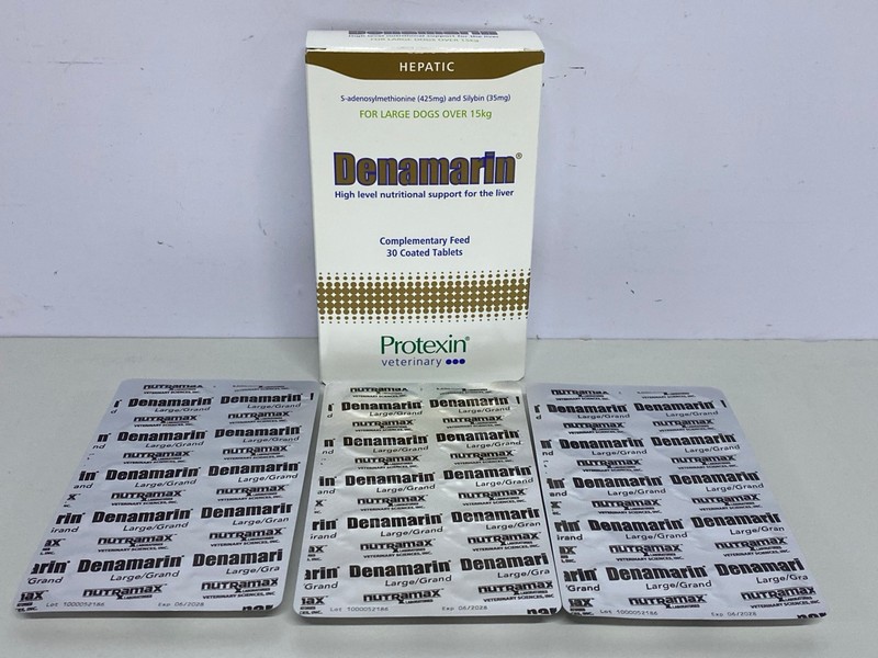 Lot 197  
            Nottingham SR1 - Delivery Only 

                
PROTEXIN VETERINARY DENAMARIN COMPLEMENTARY FEED FOR LARGE DOGS - 30 COATED TABLE...