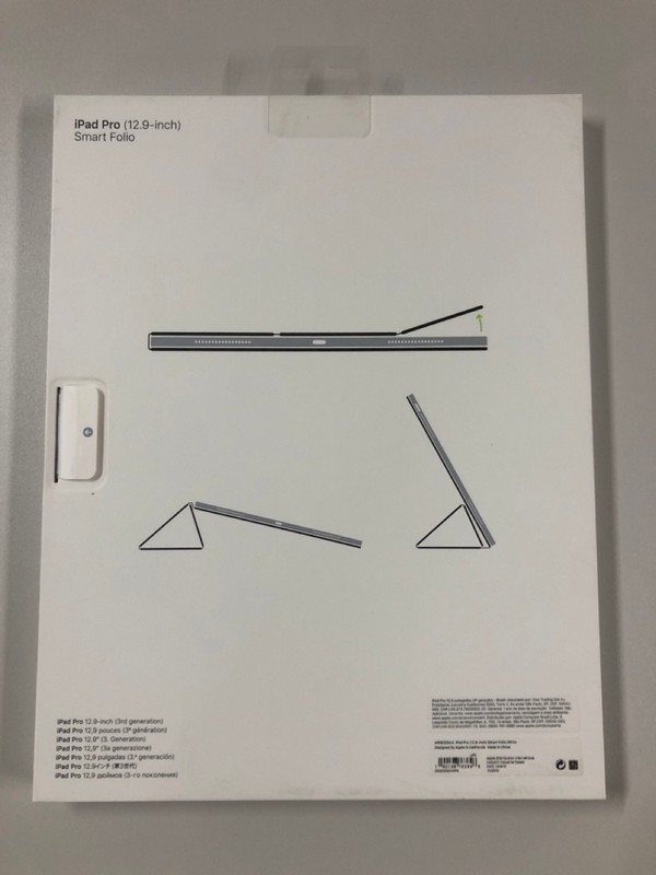 Lot 23  
            Nottingham SR1 - Delivery Only 

                
APPLE IPAD PRO SMART FOLIO (12.9INCH) MODEL: MRXE2ZM/A - ORIGINAL RRP.£79 (SEALED)