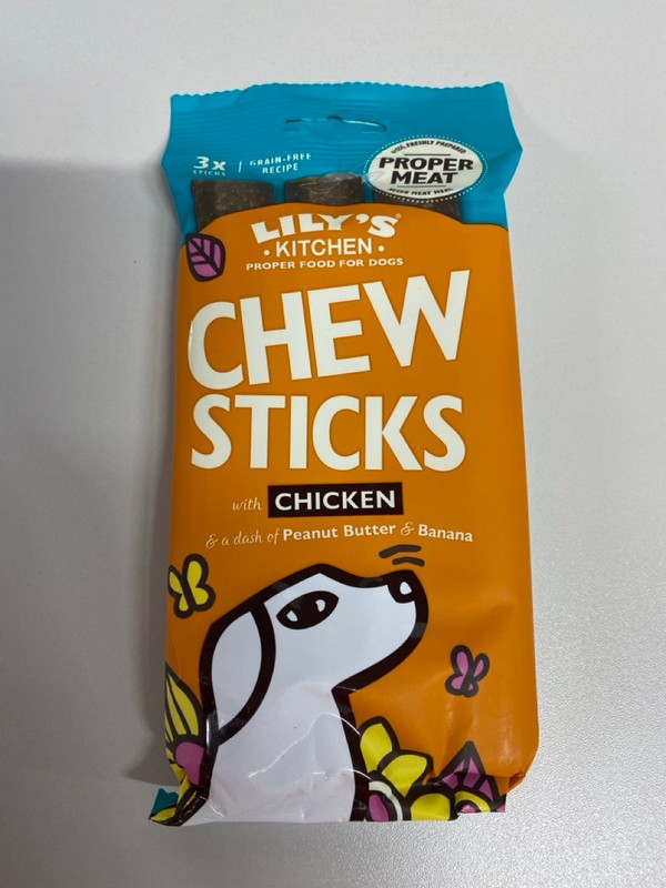 Lot 391  
            Nottingham SR1 - Delivery Only 

                
4 X LILY'S KITCHEN PROPER FOOD FOR DOGS - CHICKEN TREATS MULTIPACK - BBD - 01/03/...