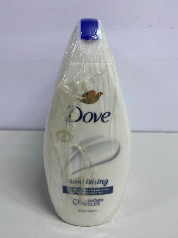 Lot 448  
            Nottingham SR1 - Delivery Only 

                
4 X MULTIPACKS OF DOVE NOURISHING BODY WASH - 450ML - (6 BOTTLES PER MULTI-PACK)