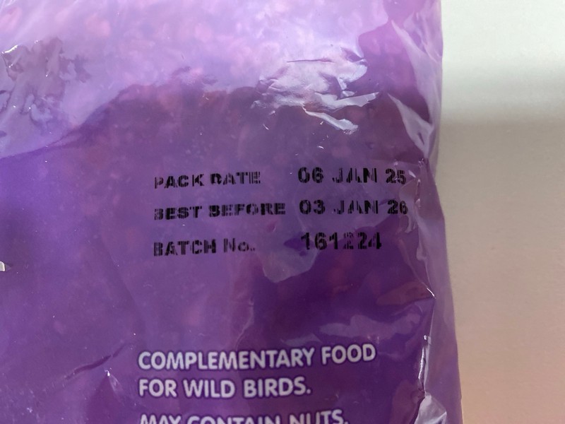 Lot 469  
            Nottingham SR1 - Delivery Only 

                
BOX OF EXTRA SELECT WILD BIRD FOOD PACKS - 1KG PER PACK - BBD - 03/01/2026