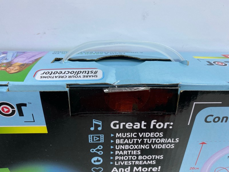 Lot 478  
            Nottingham SR1 - Delivery Only 

                
3 X STUDIO CREATOR VIDEO MAKER KIT - AGES 8+