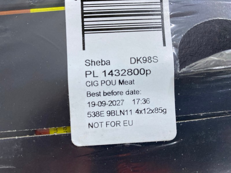 Lot 482  
            Nottingham SR1 - Delivery Only 

                
2 X VARIOUS SHEBA CAT FOOD MULTIPACKS INC. SHEBA SELECT SLICES IN GRAVY - CHICKEN...