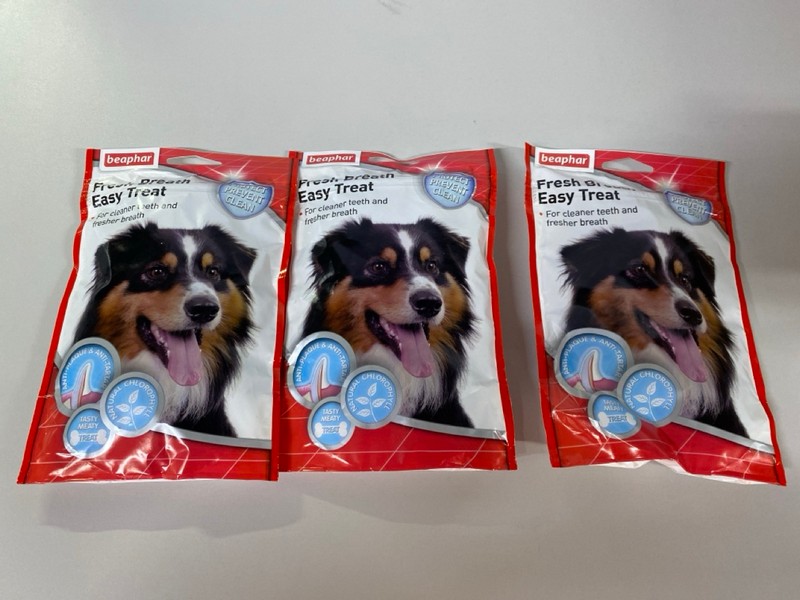 Lot 487  
            Nottingham SR1 - Delivery Only 

                
BOX OF BEAPHAR FRESH BREATH DOG TREATS - BBD - 25/10/2025