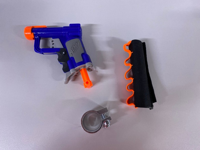 Lot 488  
            Nottingham SR1 - Delivery Only 

                
NERF IN-LINE SCOOTER WITH MINI BLASTER - AGES 5+