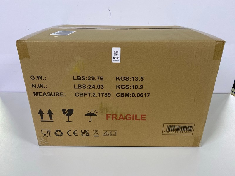 Lot 496  
            Nottingham SR1 - Delivery Only 

                
20L RETRO DIGITAL LED MICROWAVE