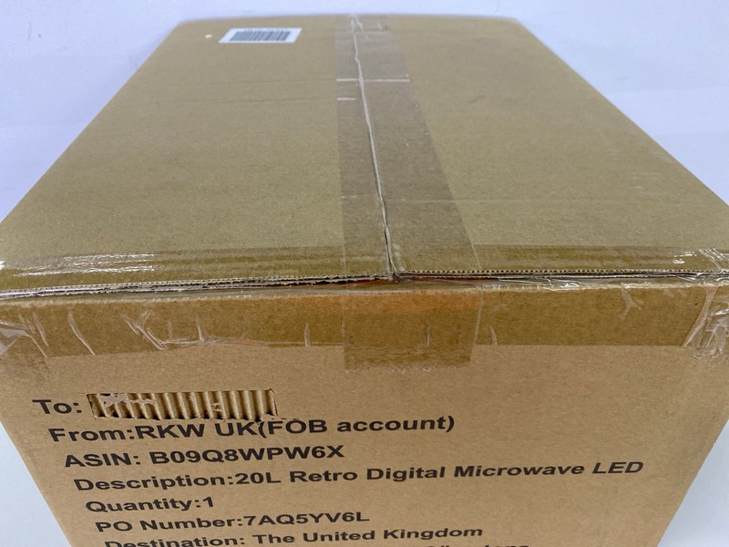 Lot 496  
            Nottingham SR1 - Delivery Only 

                
20L RETRO DIGITAL LED MICROWAVE