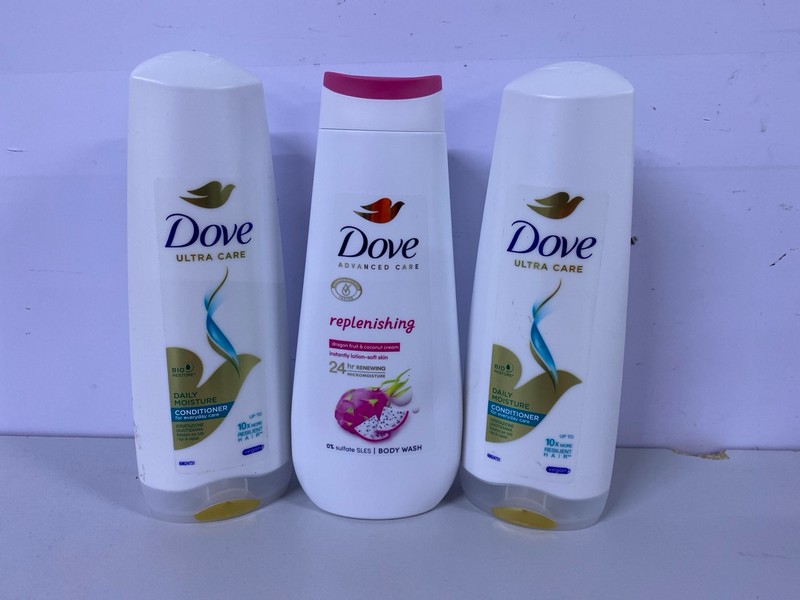 Lot 497  
            Nottingham SR1 - Delivery Only 

                
BOX OF VARIOUS DOVE PRODUCTS INC. DOVE ULTRA CARE BIO RESTORE DAILY MOISTURISER