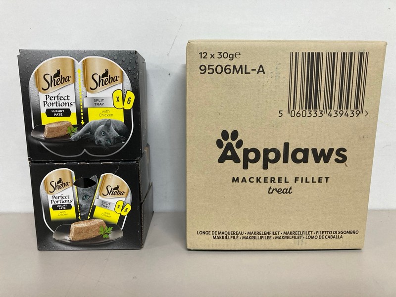 Lot 501  
            Nottingham SR1 - Delivery Only 

                
BOX OF VARIOUS PET ITEMS INC. CATIT RECIPES CAT FOOD - POULTRY RECIPES - BBD - 04...