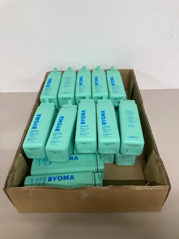Lot 515  
            Nottingham SR1 - Delivery Only 

                
BOX OF BYOMA HYDRATING BODY WASH - 400ML