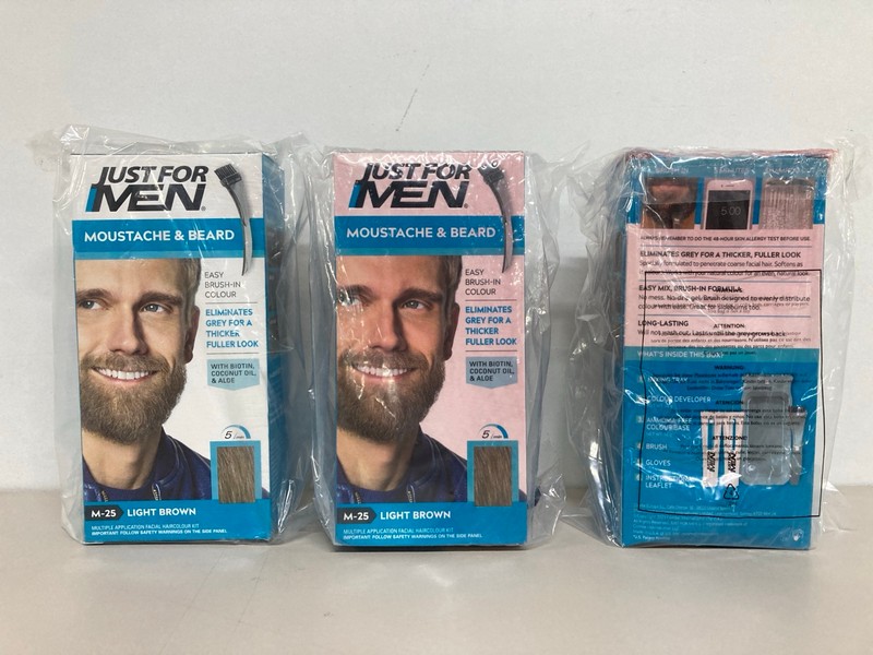 Lot 529  
            Nottingham SR1 - Delivery Only 

                
BOX OF VARIOUS ITEMS INC. JUST FOR MEN MOUSTACHE & BEARD BRUSH