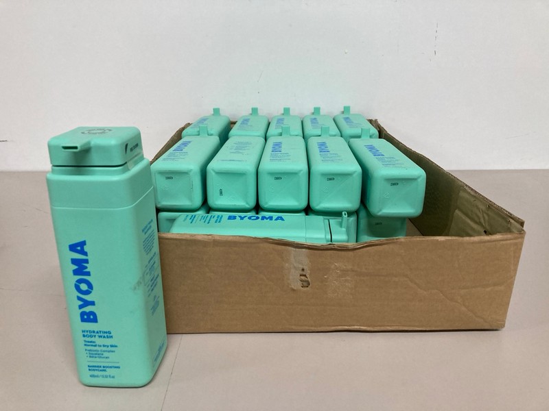 Lot 533  
            Nottingham SR1 - Delivery Only 

                
BOX OF BYOMA HYDRATING BODY WASH - 400ML