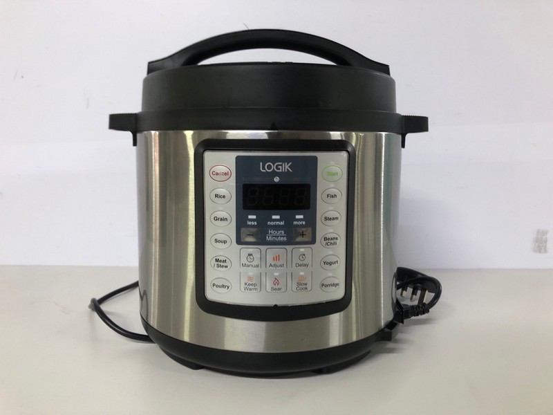 Lot 548  
            Nottingham SR1 - Delivery Only 

                
LOGIK 1000W POWER MULTI-COOKER - MODEL - LO5MCS23 - ORIGINAL RRP - £59.99
