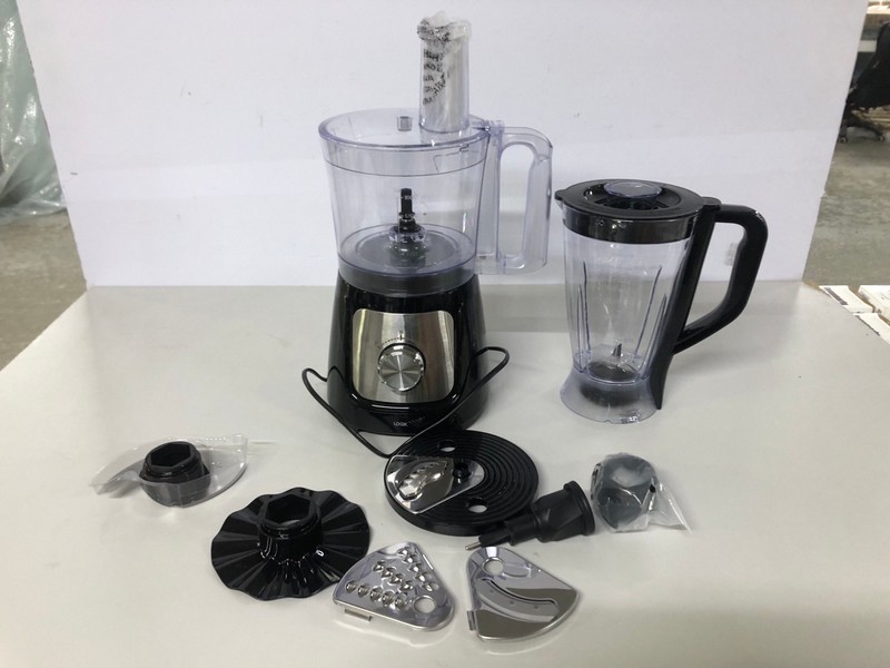 Lot 549  
            Nottingham SR1 - Delivery Only 

                
LOGIK FOOD PROCESSOR - MODEL - L500FP21 - ORIGINAL RRP - £49.99