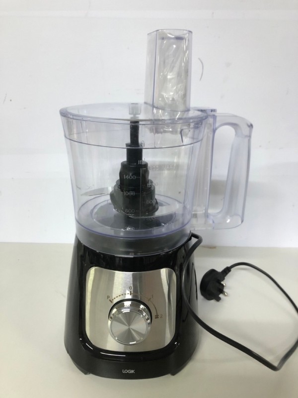 Lot 552  
            Nottingham SR1 - Delivery Only 

                
LOGIK FOOD PROCESSOR - MODEL - L500FP21 - ORIGINAL RRP - £49.99