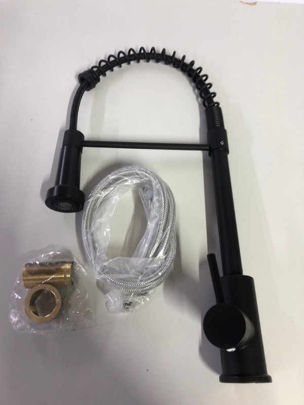 Lot 557  
            Nottingham SR1 - Delivery Only 

                
PULL-OUT KITCHEN TAP - MATT BLACK