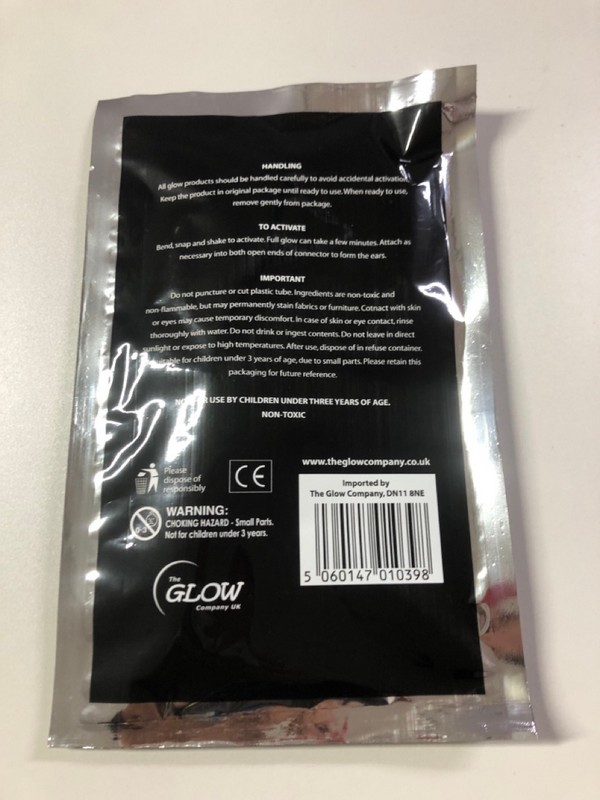 Lot 565  
            Nottingham SR1 - Delivery Only 

                
2 X BOXES OF DEADMAU5 GLOWWEAR 5