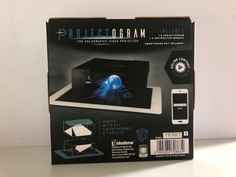 Lot 568  
            Nottingham SR1 - Delivery Only 

                
BOX OF PROJECTOGRAM THE HOLOGRAPHIC VIDEO PROJECTORS