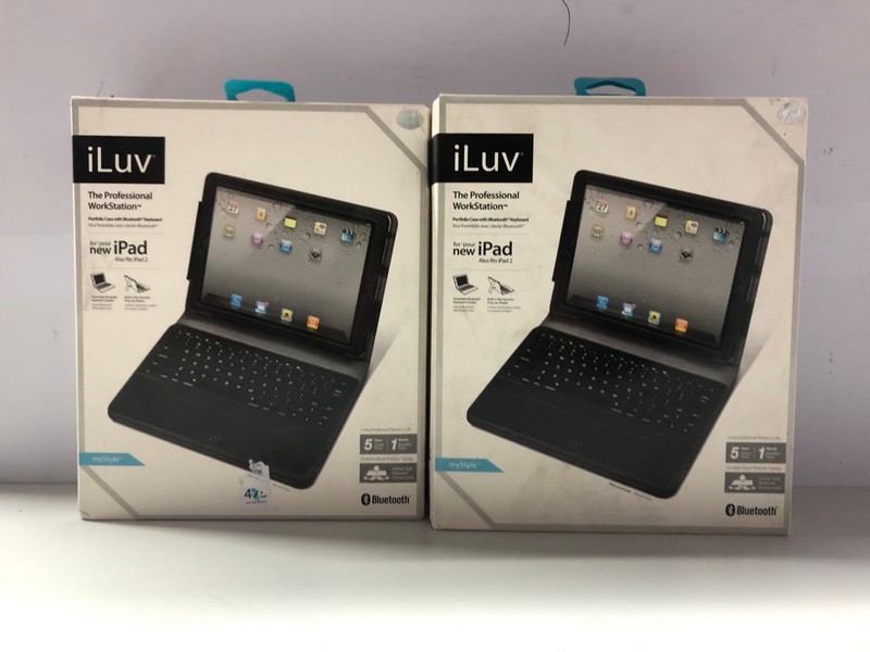 Lot 570  
            Nottingham SR1 - Delivery Only 

                
4 X ILUV THE PROFESSIONAL WORKSTATION PORTFOLIO CASE