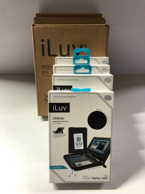 Lot 572  
            Nottingham SR1 - Delivery Only 

                
3 X PACKS OF 10 ILUV GLARE-FREE PROTECTIVE FILM KIT FOR SAMSUNG GALAXY TAB 10.1 &...