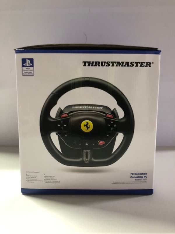 Lot 578  
            Nottingham SR1 - Delivery Only 

                
THRUSTMASTER T98 FERRARI 296 GTS RACING WHEEL (PLAYSTATION) - ORIGINAL RRP.£89