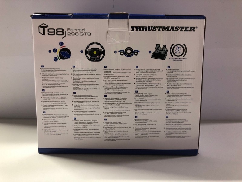 Lot 578  
            Nottingham SR1 - Delivery Only 

                
THRUSTMASTER T98 FERRARI 296 GTS RACING WHEEL (PLAYSTATION) - ORIGINAL RRP.£89