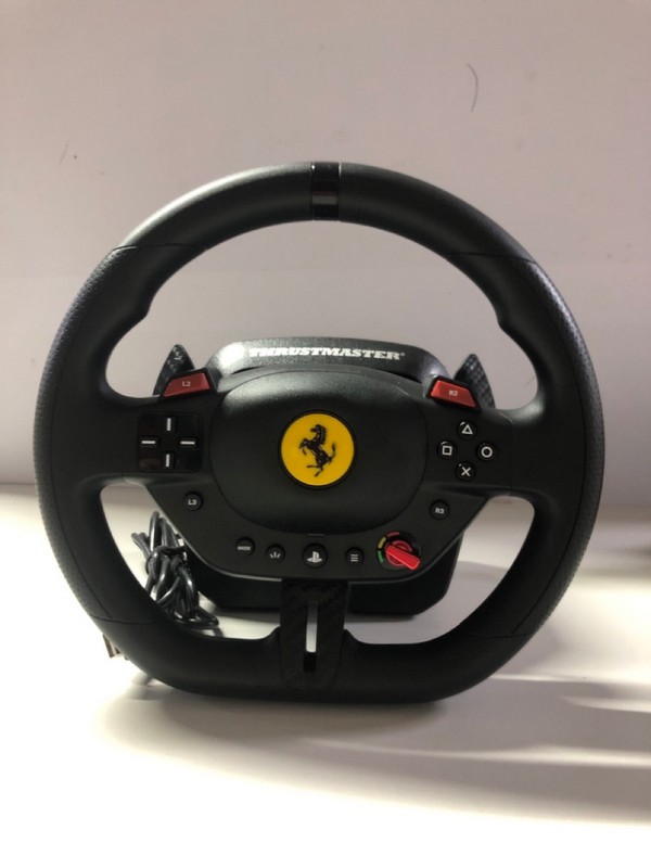 Lot 580  
            Nottingham SR1 - Delivery Only 

                
THRUSTMASTER T98 FERRARI 296 GTS RACING WHEEL (PLAYSTATION) - ORIGINAL RRP.£89