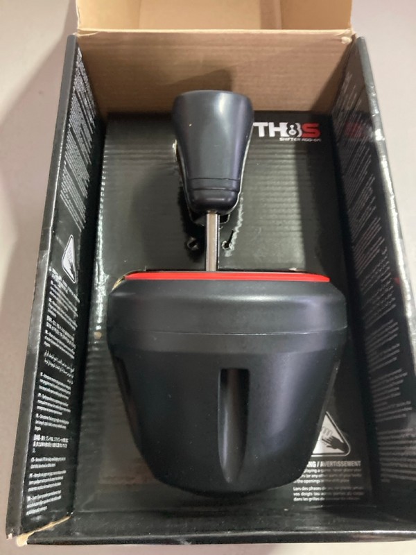 Lot 582  
            Nottingham SR1 - Delivery Only 

                
THRUSTMASTER TH8S SHIFTER ADD-ON - ORIGINAL RRP.£88