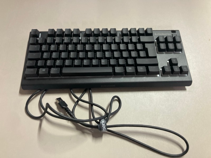 Lot 588  
            Nottingham SR1 - Delivery Only 

                
STEELSERIES APEX 3 TKL KEYBOARD - ORIGINAL RRP.£49