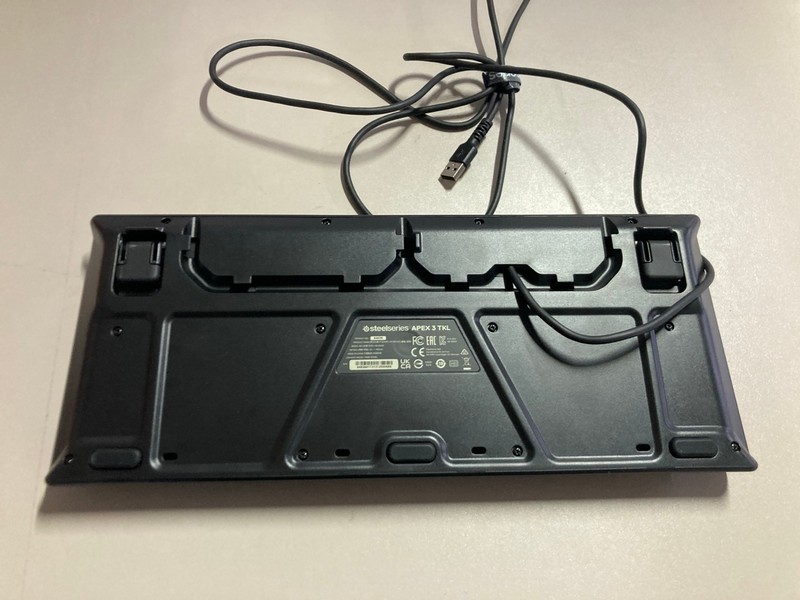 Lot 588  
            Nottingham SR1 - Delivery Only 

                
STEELSERIES APEX 3 TKL KEYBOARD - ORIGINAL RRP.£49