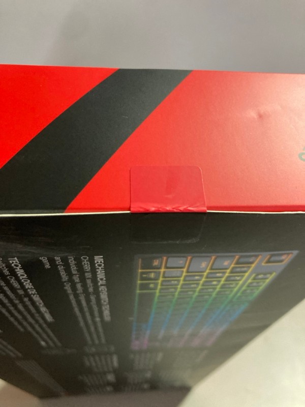 Lot 592  
            Nottingham SR1 - Delivery Only 

                
CHERRY XTRFY K4V2 TKL MECHANICAL GAMING KEYBOARD