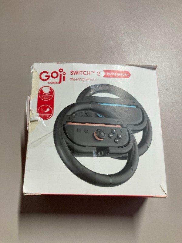 Lot 612  
            Nottingham SR1 - Delivery Only 

                
BOX OF GOJI SWITCH 2 STEERING WHEELS (TWIN PACKS)