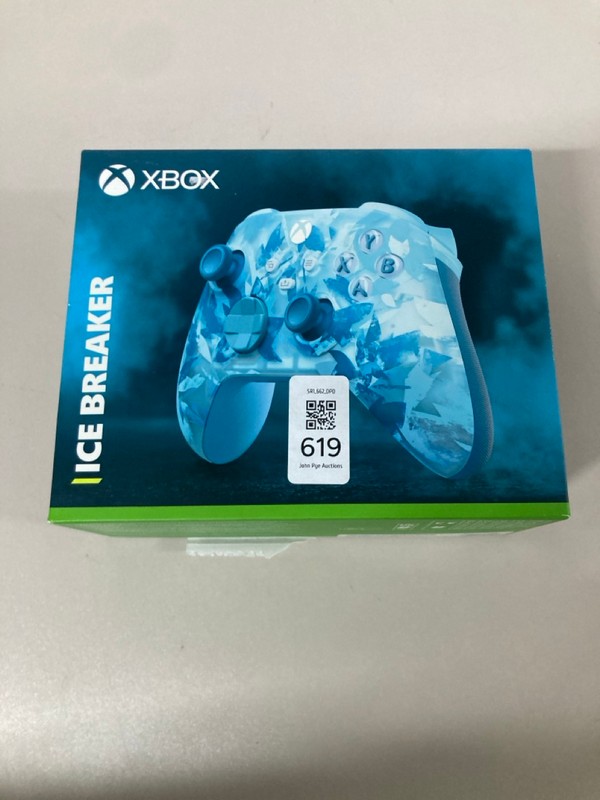 Lot 619  
            Nottingham SR1 - Delivery Only 

                
XBOX WIRELESS CONTROLLER - ICE BREAKER EDITION - ORIGINAL RRP - £74.99