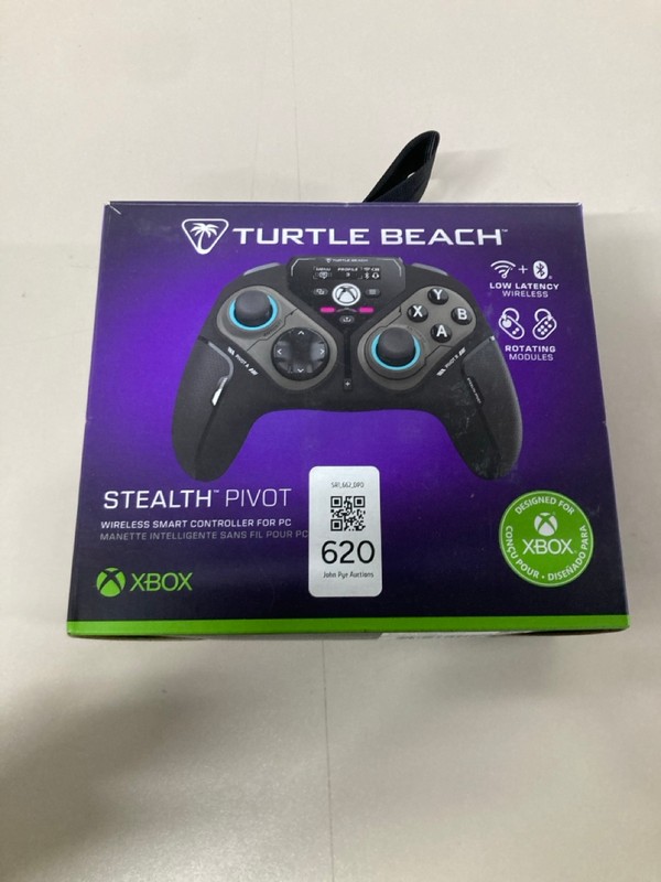 Lot 620  
            Nottingham SR1 - Delivery Only 

                
TURTLE BEACH STEALTH PIVOT WIRELESS SMART CONTROLLER (XBOX & PC) - BLACK - ORIGIN...