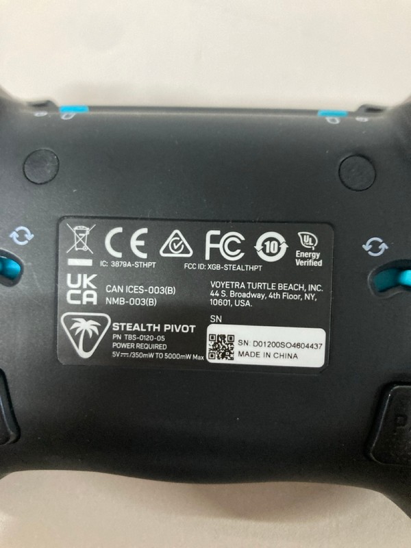 Lot 620  
            Nottingham SR1 - Delivery Only 

                
TURTLE BEACH STEALTH PIVOT WIRELESS SMART CONTROLLER (XBOX & PC) - BLACK - ORIGIN...