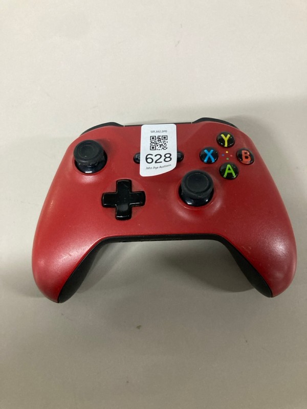 Lot 628  
            Nottingham SR1 - Delivery Only 

                
XBOX WIRELESS CONTROLLER - RED - ORIGINAL RRP - £74.99