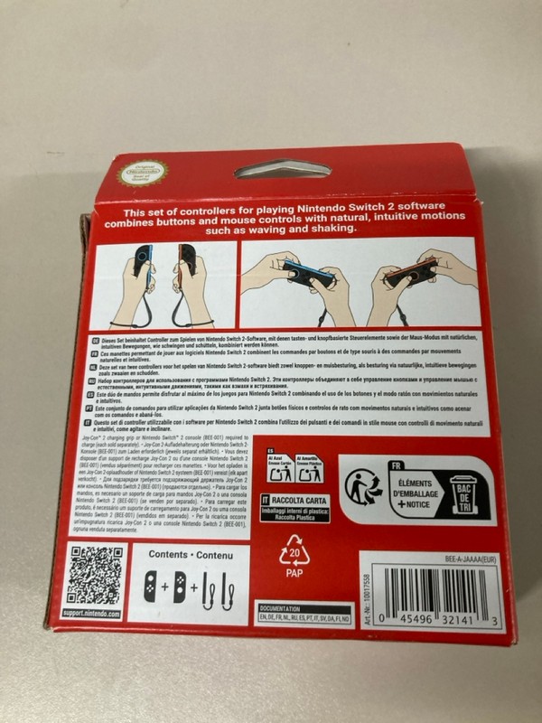 Lot 634  
            Nottingham SR1 - Delivery Only 

                
NINTENDO SWITCH 2 JOY-CON 2 PAIR CONTROLLERS - ORIGINAL RRP - £74.99